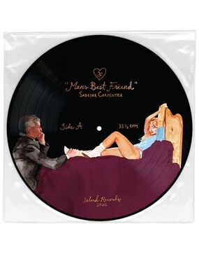 NEW Sabrina Carpenter Man’s Best Friend D2C Picture Disc Vinyl